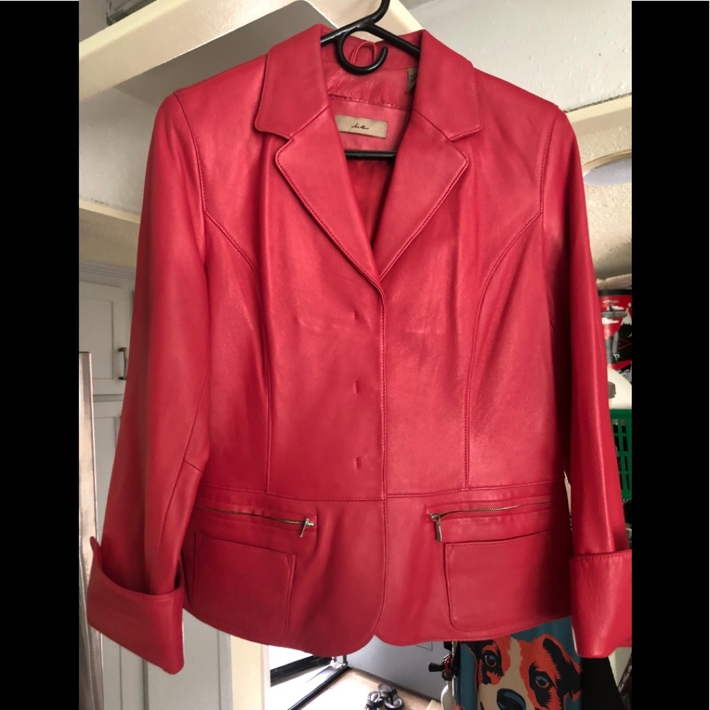 Leather Jacket by i. e.